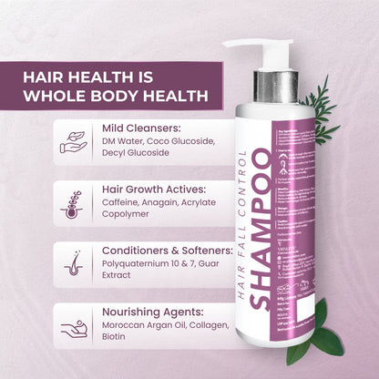 Vrinlite Anti - Hairfall Control Shampoo 200ml